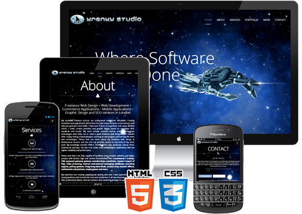 Responsive Web Designer London